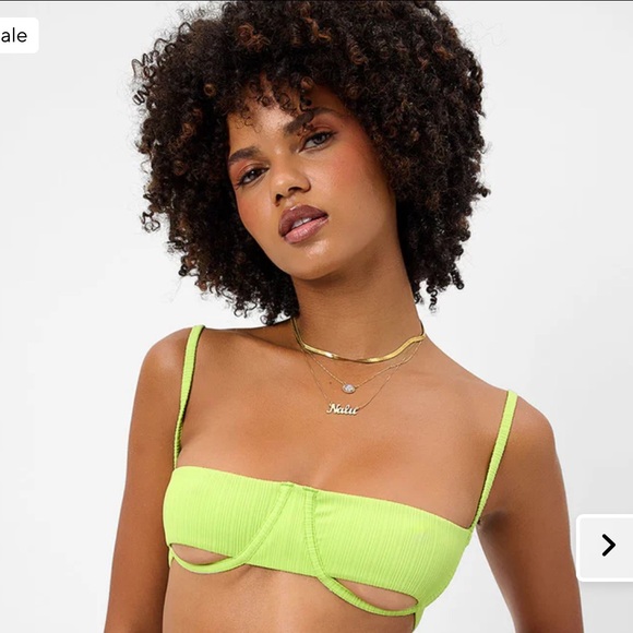 Frankie’s Enzo Plisse Ribbed Bikini - Picture 12 of 16